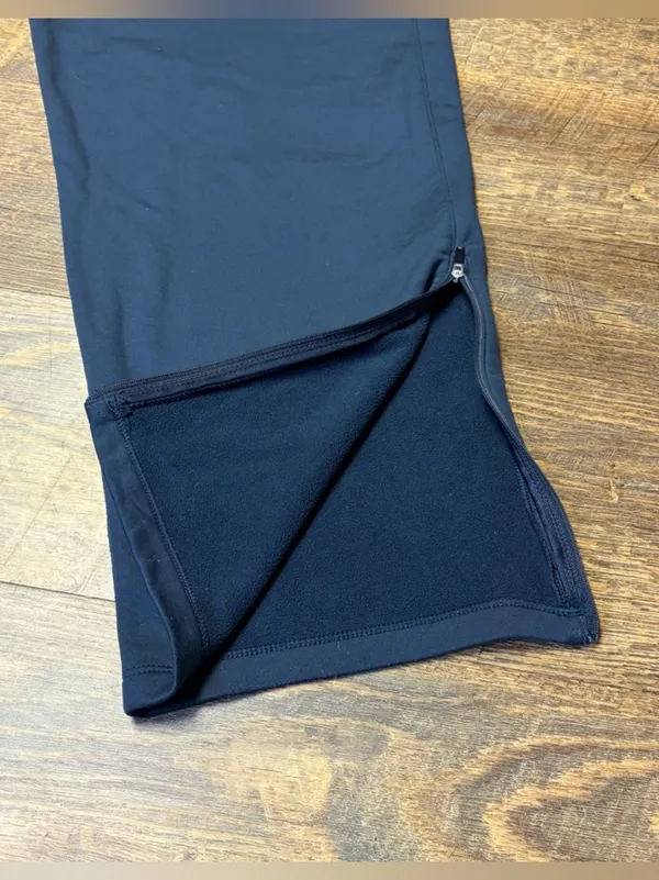 Nike Dri-FIT Running Joggers SweatPants Womens XXL 2XL Blue Zip Ankle 339669-475 - Image 3