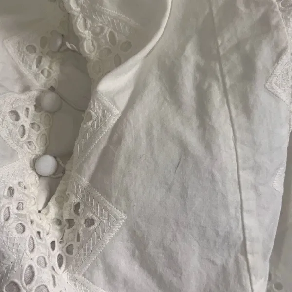 ✨FREE PEOPLE Vanda Cotton Mini Sz Medium Dress✨ - Image 11