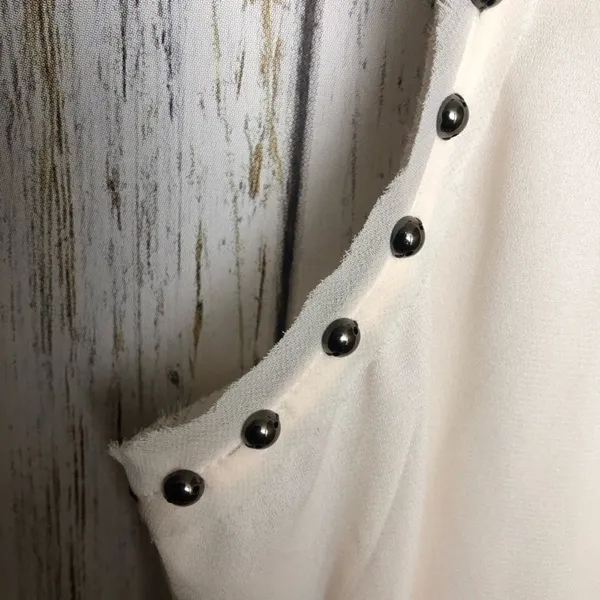 a.n.a Womens White Sleeveless Top - Image 4