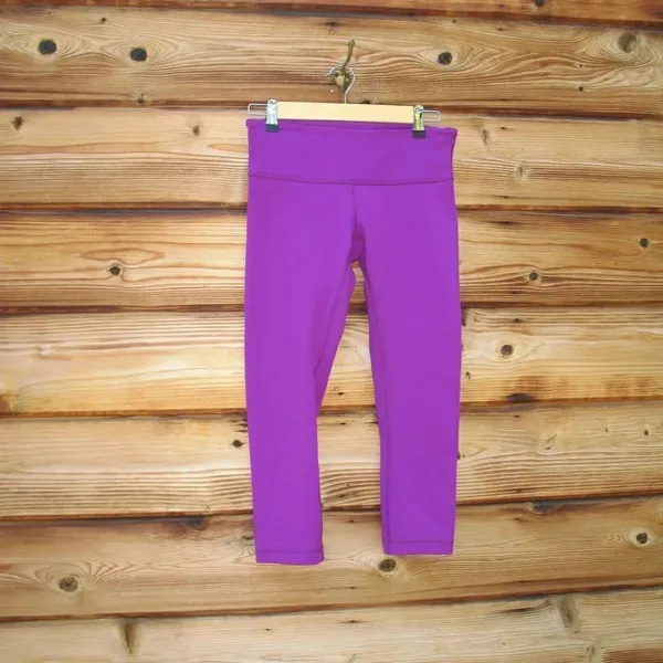 Lululemon Wunder Under Crop Leggings 21" - Image 3