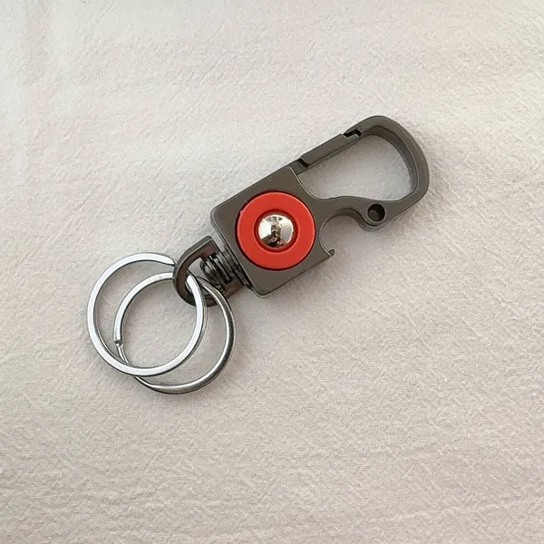 Car Keychain Carabiner Keychain for Men Women Key Rings Bottle Opener - Image 2