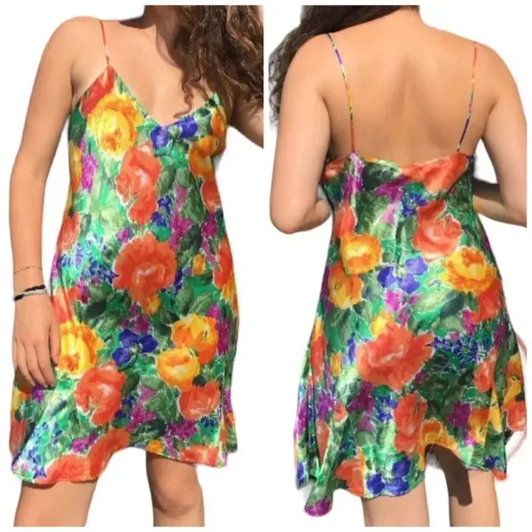 ✨Victoria Secret Vintage Floral Slip Dress✨ - Image 3