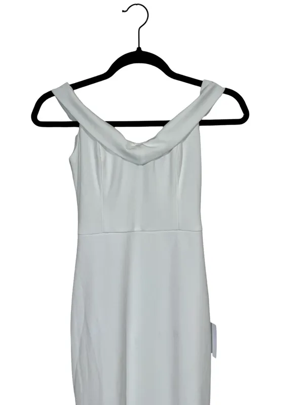 NWT Lulus Arienne White Off-the-Shoulder Mermaid Maxi Dress- Still Full Price - Image 11