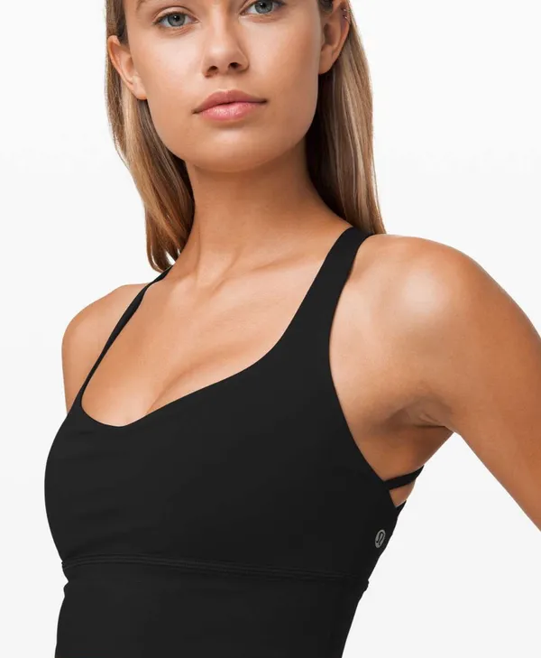 Lululemon Free to Be Bra Wild Long Line Black - Image 4