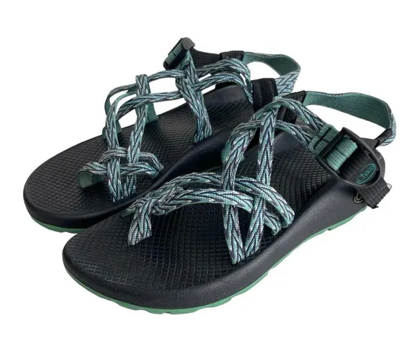 Chacos ZX Classic Strappy Sandals Women’s Size 8 Cushioned Blue - Image 3