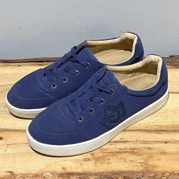 Spenco Blue Suede sneakers‎ Size 9.5B A46 - Image 2