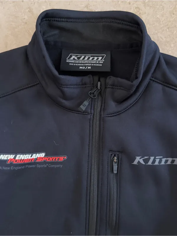Klim Sundance Women’s M Mid-Layer Jacket Black New England Power Sports Logo - Image 7