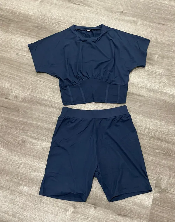 Dark Blue 2pc Matching Set - Image 2