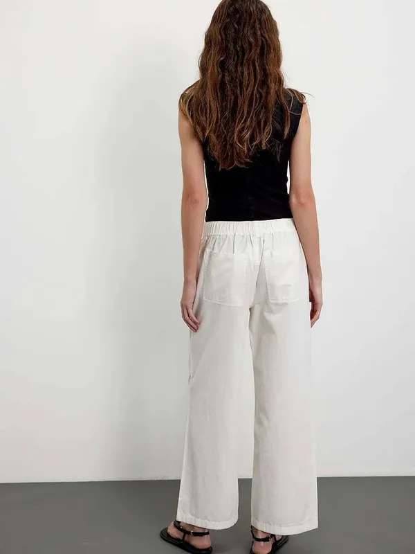 Free People linen pants nwt msrp 128 Large - Image 2