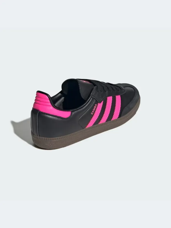 Adidas Samba OG core black / lucid pink / gum - Image 4