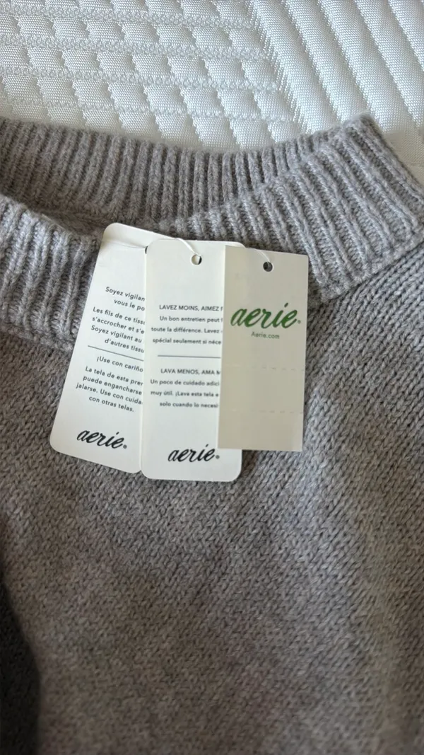 Aerie Oversized Crewneck Sweater - Image 6