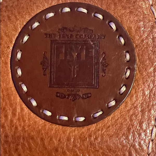 Frye leather and canvas multicolored clutch wristlet - Image 2