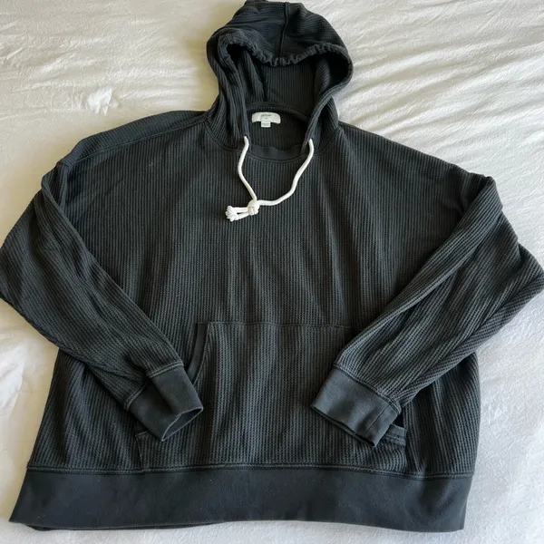 Aerie Waffle Knit Sweatshirt - Image 2