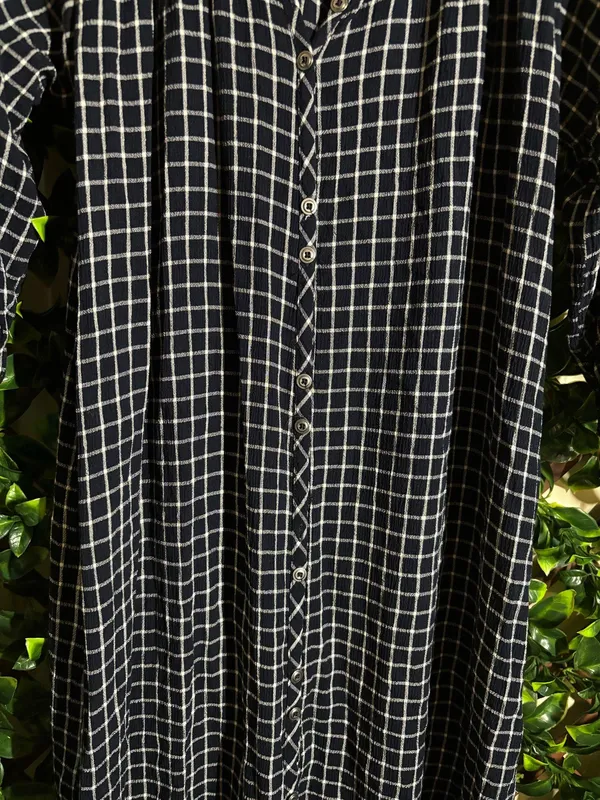 Maeve Anthropologie Sara Smocked Shirtdress size XSMALL - Image 5