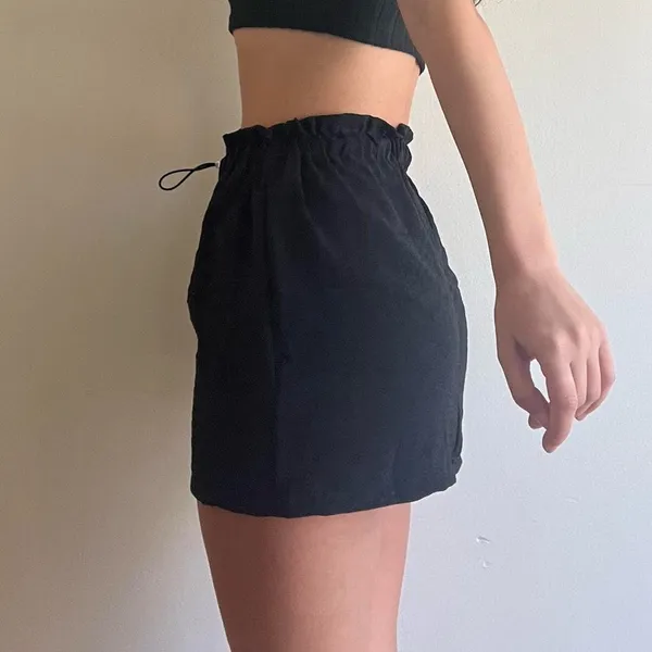 Oh Polly black essential mini skirt - Image 4