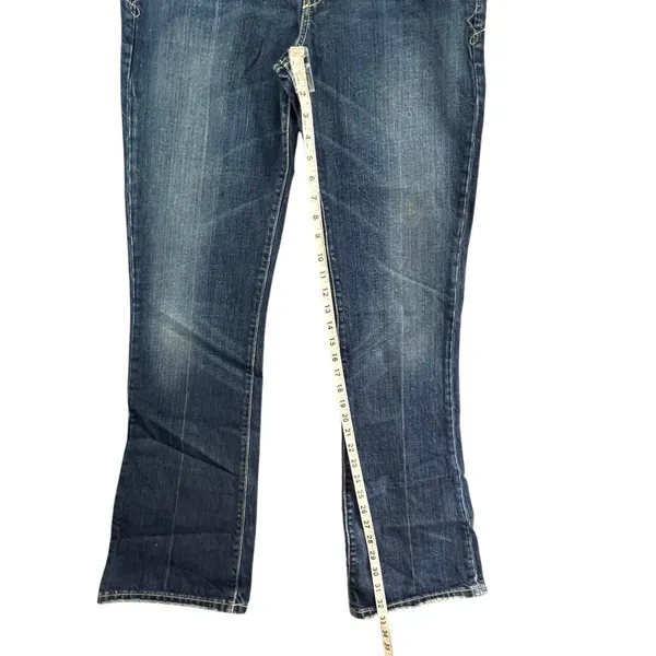 Ezra Fitch Abercrombie Y2K‎ Jeans Womens 29 Blue Bootcut Low Rise Retro Classic - Image 9