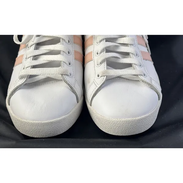 ADIDAS Cloudfoam Womens Low Top Lace-Up Sneakers White Pink Size 8.5-011001-EUC - Image 4