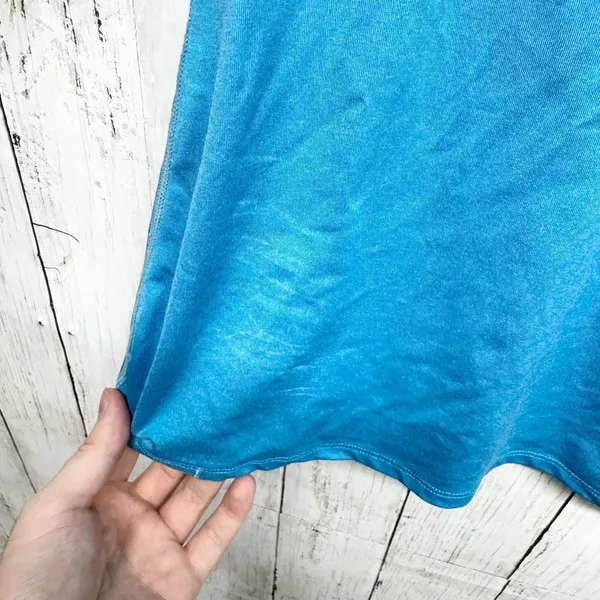 Layers Shirt Women Size Medium Blue‎ Performance QWick Dry Halter Sleeveless Top - Image 4
