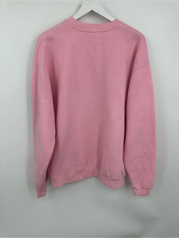American Vintage Vintage Y2K I Love New York Pink Sweatshirt Size XL Streetwear Baggy - Image 7
