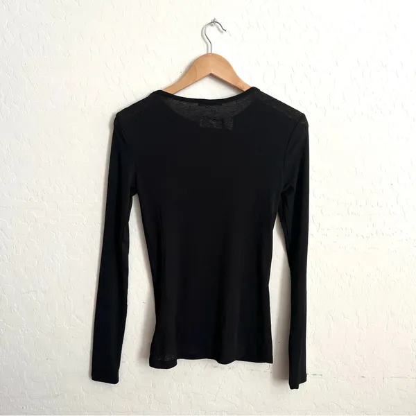 ZARA long sleeve black shirt - Image 5