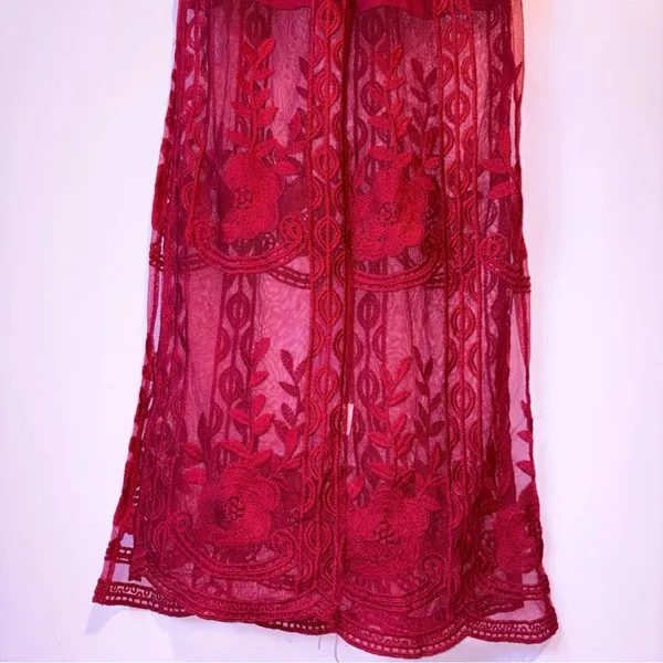 Eleter Romantic Whimsigoth Romper Maxi Dress Boho Lace Women S Dark Cottage - Image 9