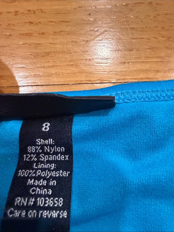 Apt .9 blue swim skirt size 8 . - Image 6
