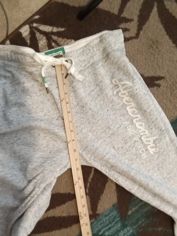 Abercrombie & Fitch Womens Small Logo Joggers Sweatpants Y2k Inspired Small - Image 11