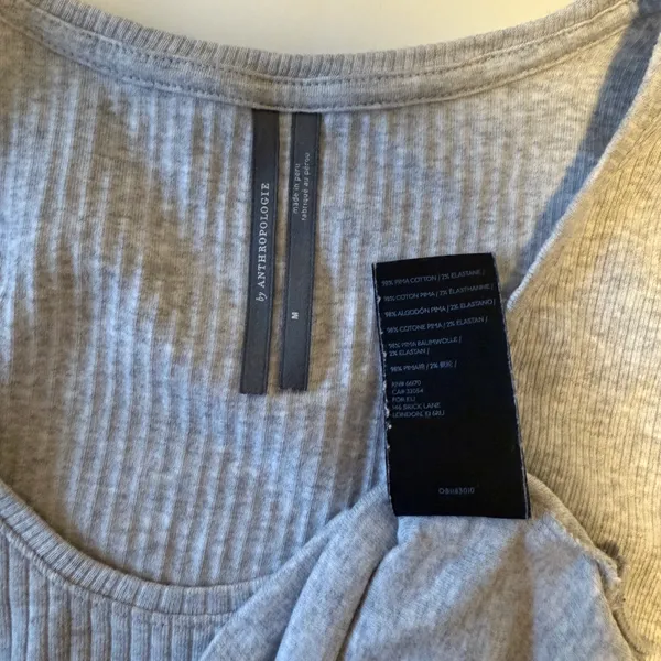 Anthropologie Rib Knit Scoop Neck Tank - Image 4
