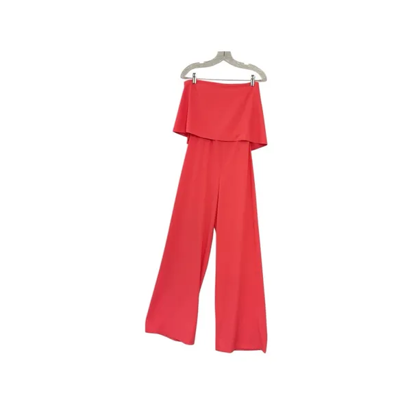 Do+ Be Talulahwide‎ Leg  Strapless Jumpsuit Size Small Pink - Image 3