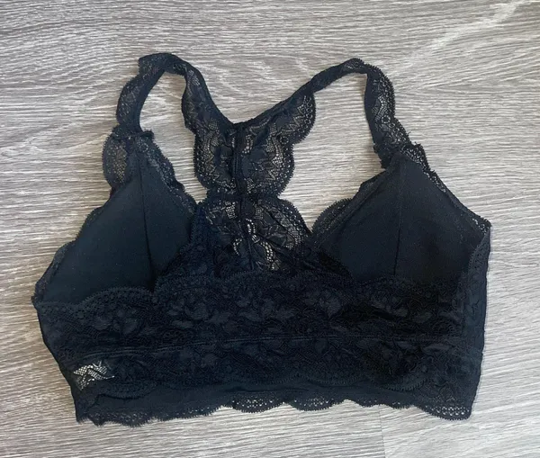 Black Lace Bralette - Image 2