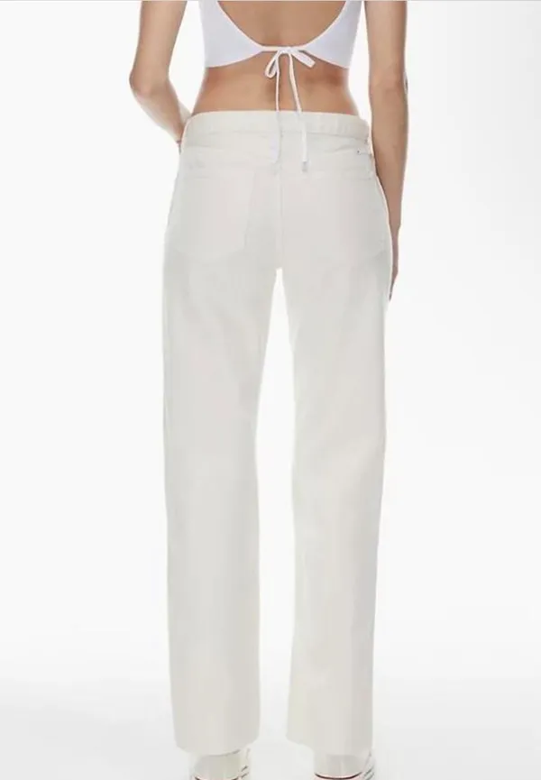 Cream Aritzia Sunday Best Pants - Image 4