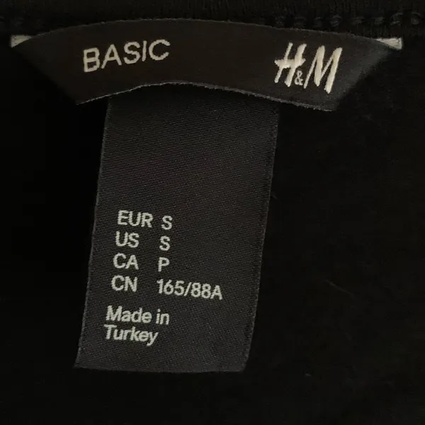 H&M Black bodycon dress - Image 2
