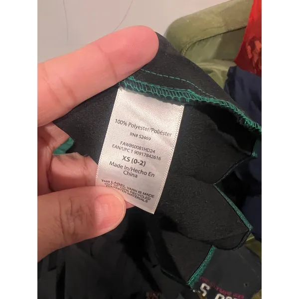 Free Assembly Elegant Emerald Green Satin Pleated Midi Skirt Flowy Accordion XS - Image 6