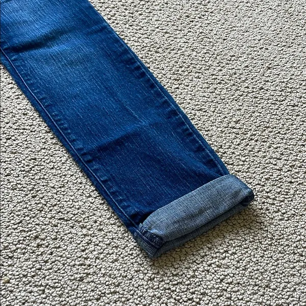 SO Women's Dark Blue Ankle Jeans - Image 6