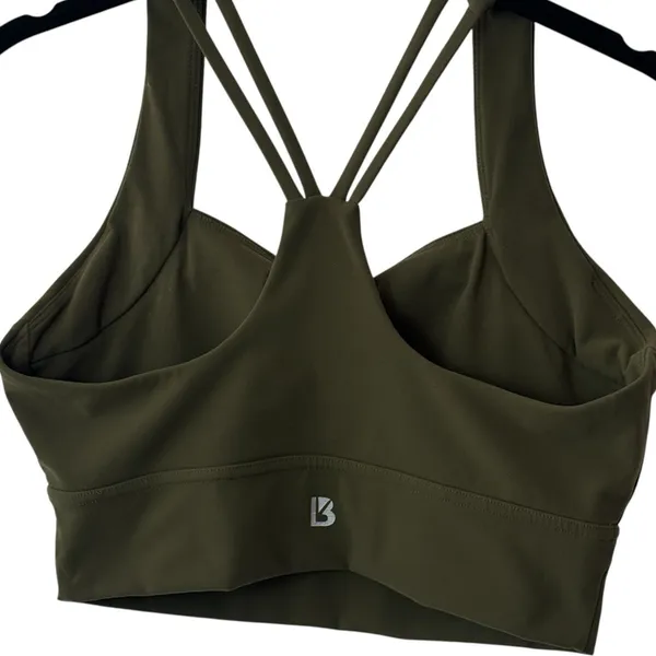 BuffBunny Rosa Sports Bra Deep Olive Green Athletic Outdoors Gym Workout XS‎ - Image 5