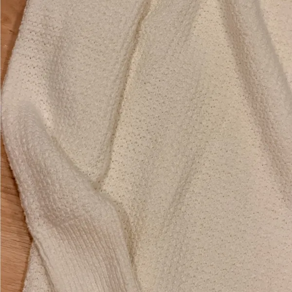 Free People‎ NWT Cream Cowl Neck oversized Sweater small - Image 3