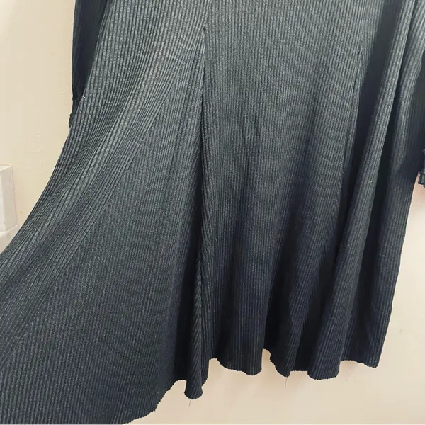 Natural Life Oversized Tunic Dress One Size Long Sleeve Button Front - Image 6