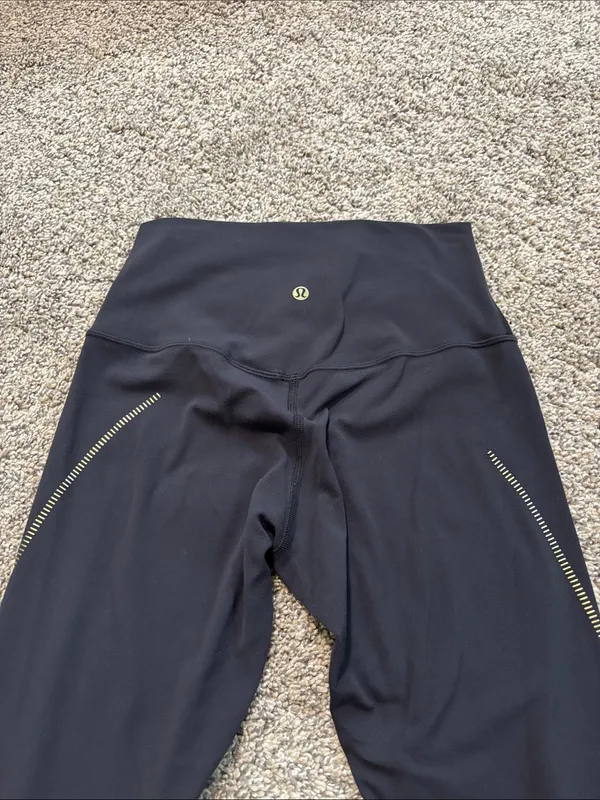 Lululemon Align High-Rise Crop 21" *Gold size 6 - Image 7