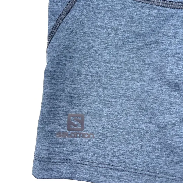 Salomon Agile Short‎ Tight Women's Small Flint Stone Gray NWT Running Training - Image 4
