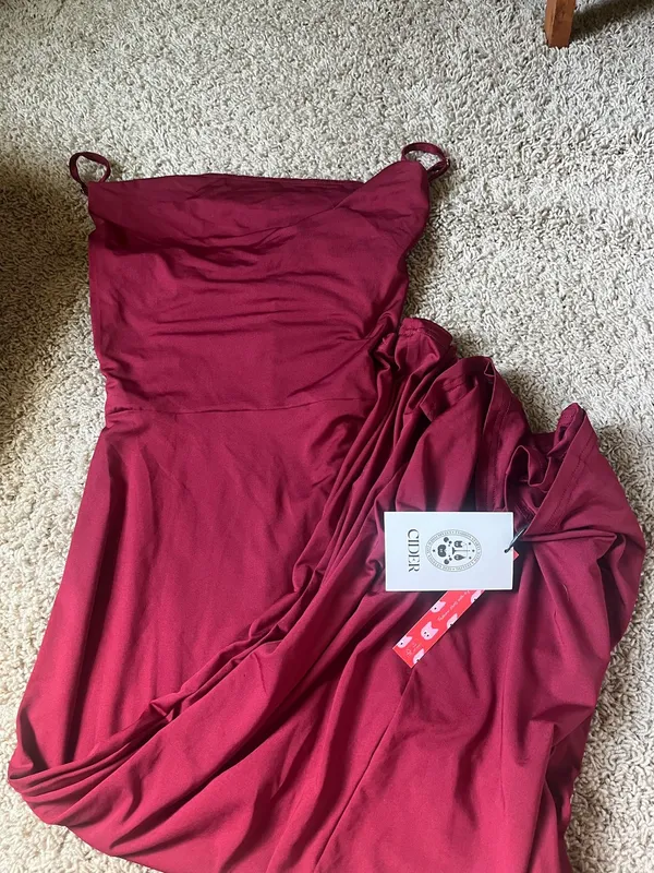 Cider Cowl Neck Dress Midi - Image 3