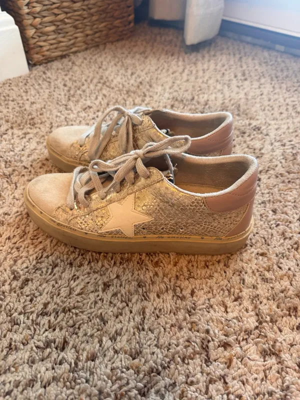 Reba Vintage Havana Low-Top Sneakers - Image 2
