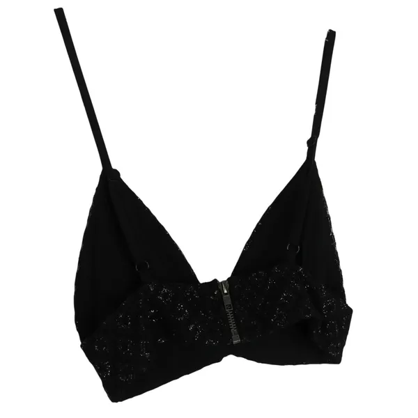 UO Babyboo Black Sparkly Sexy Two Piece Set Tank & Mini Skirt Small - Image 4