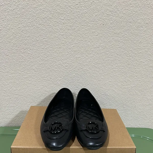 Michael Kors Women’s Black Lillie Ballet Flats - Image 2