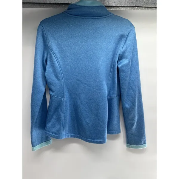 The North Face Teal Color Full Zip Fleece Jacket Women's‎ Size Medium - Image 5
