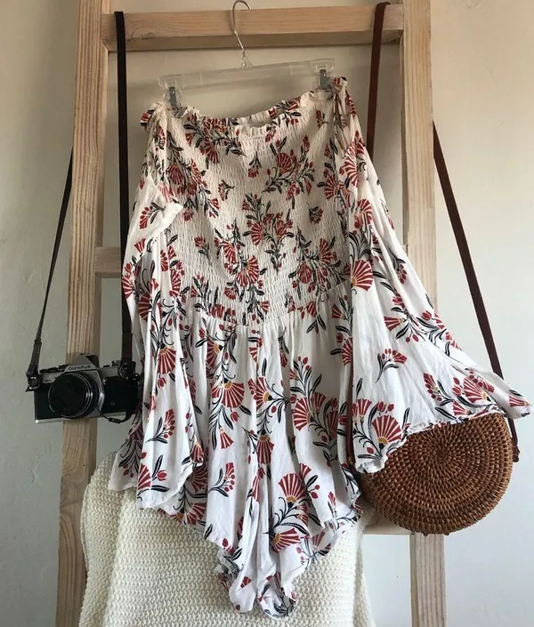 Revolve Floral Romper - Image 2