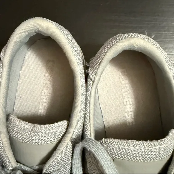 Gray Converse‎ Sneakers size 7 1/2 women’s - Image 4