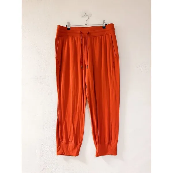 Lululemon Ready to Rulu High-Rise Cropped Jogger in Red Rock Size 12 - Image 2