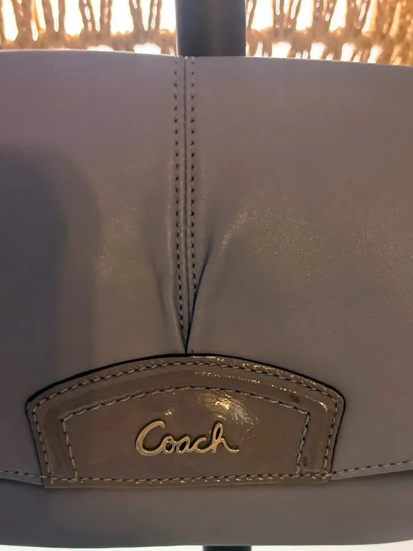 Coach Women's Shoulder Bag in Light Blue - Image 3