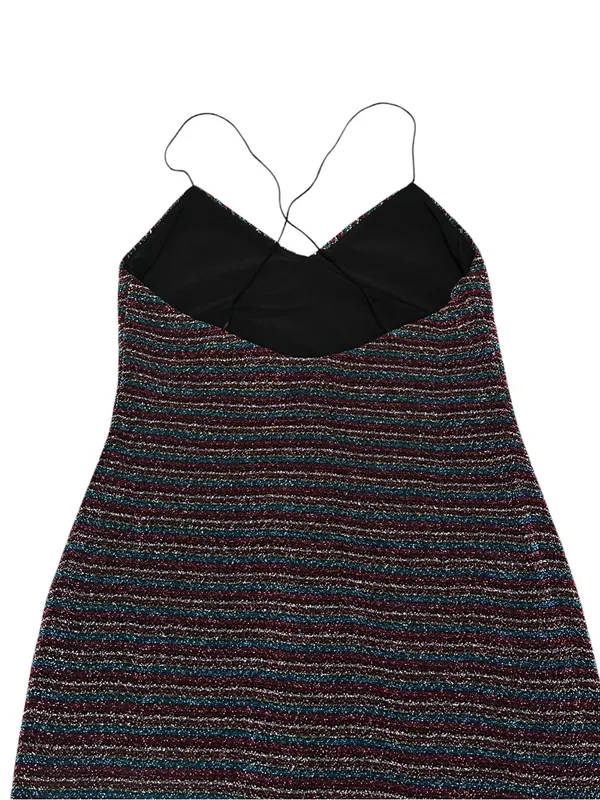 House of Harlow 1960 x Revolve Metallic Striped Dress Evening Cocktail Party - Image 7