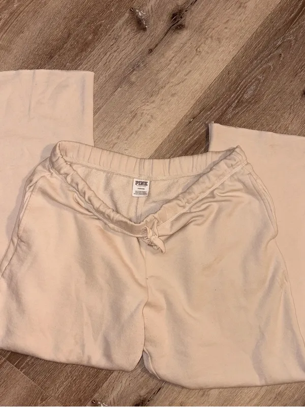 PINK Victoria's Secret Flare Sweat Pants with Foil Logi - Image 2